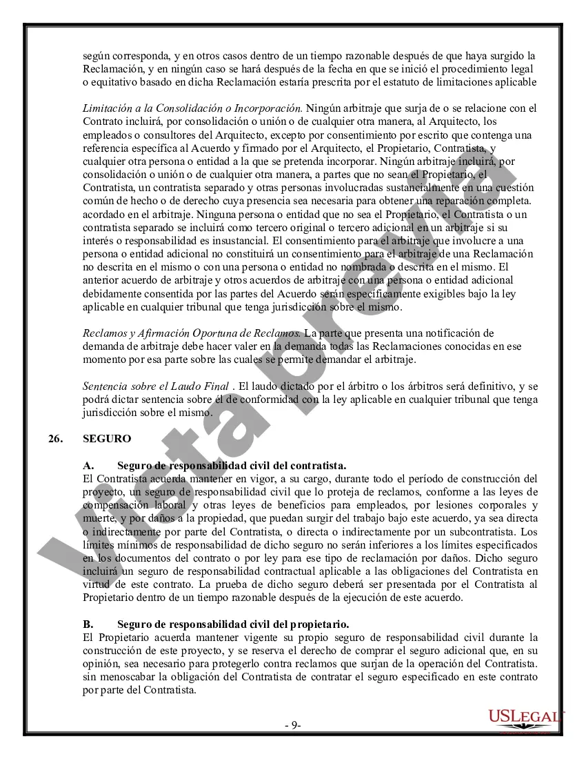 Preview Contrato Comercial para Contratista