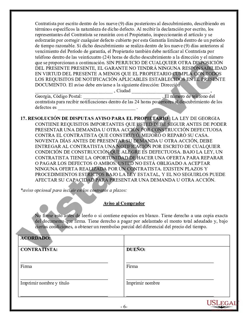 Preview Contrato de albañil de hormigón para contratista