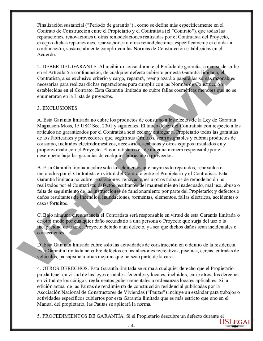 Preview Contrato de Seguridad para Contratista