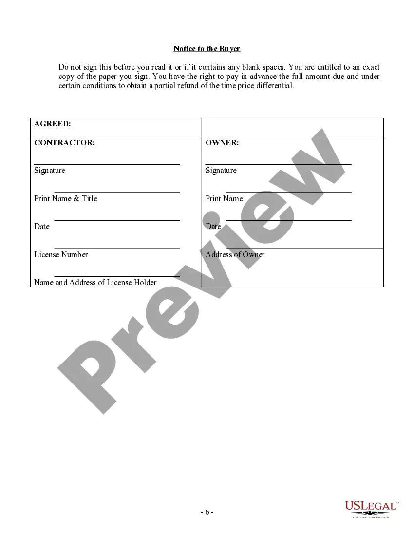 Get Siding Contract for Contractor Preview Siding Contract for Contractor