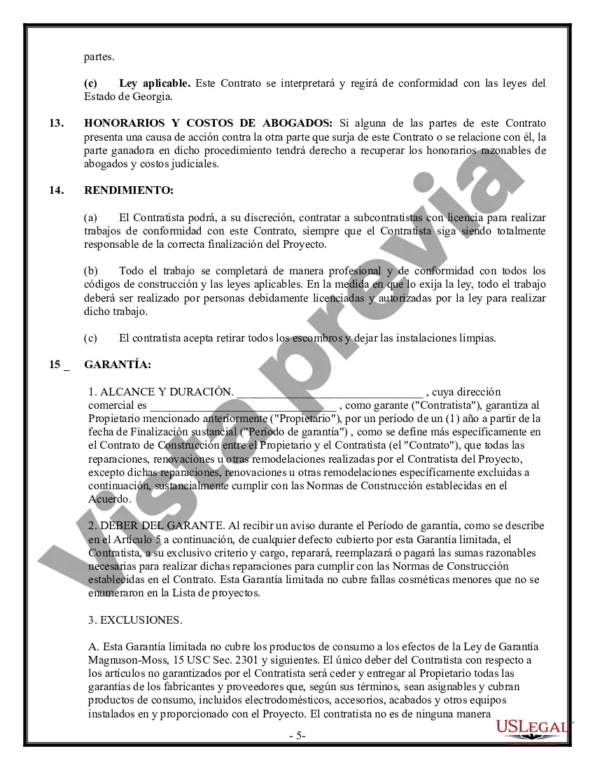 Preview Contrato Eléctrico para Contratista