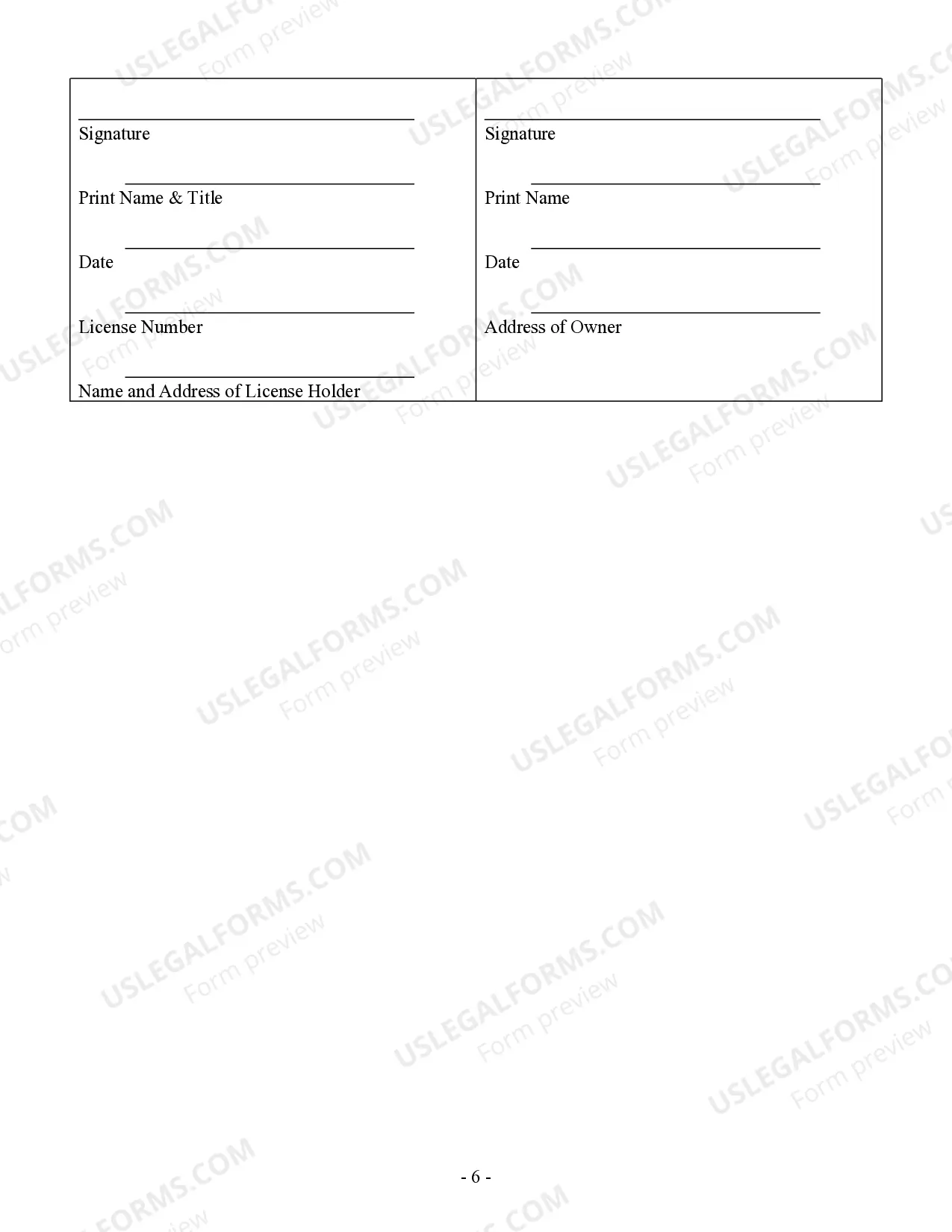 Preview Flooring Contract for Contractor