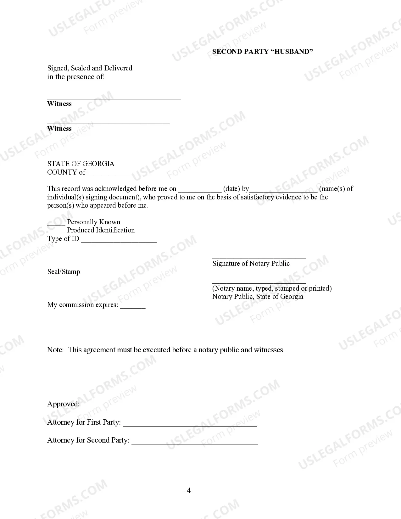 Preview Amendment to Prenuptial or Premarital Agreement