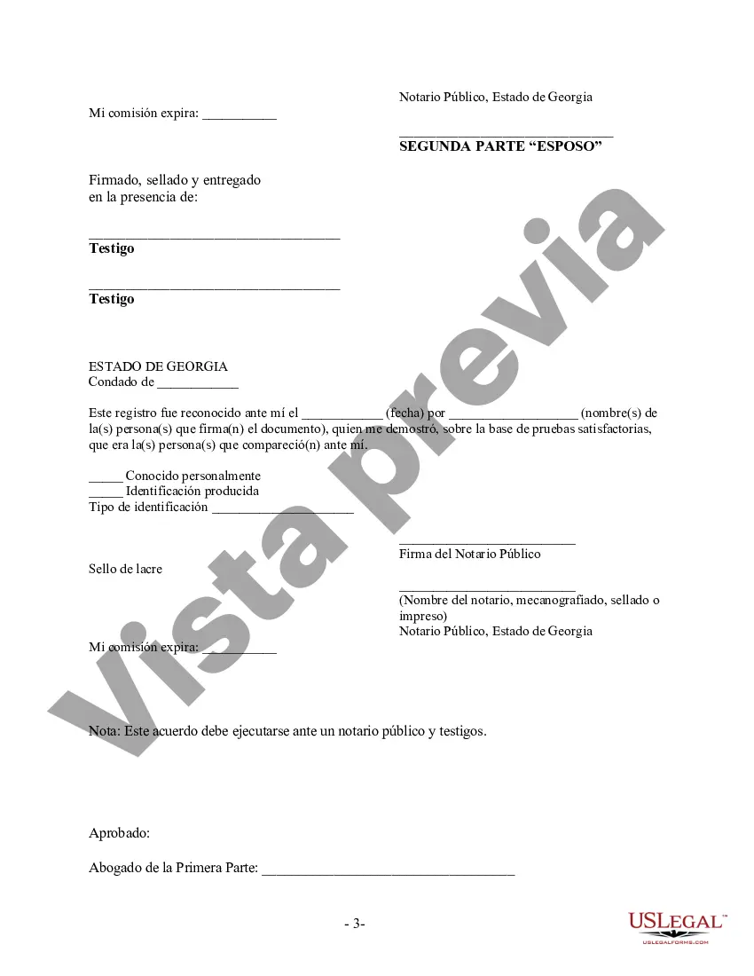 Preview Revocación del Acuerdo Prematrimonial o Prenupcial