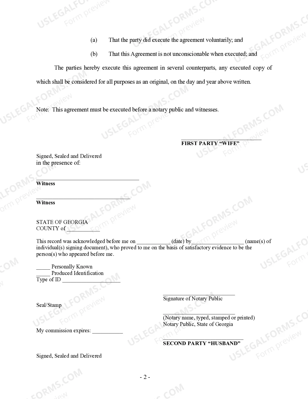 Preview Revocation of Premarital or Prenuptial Agreement