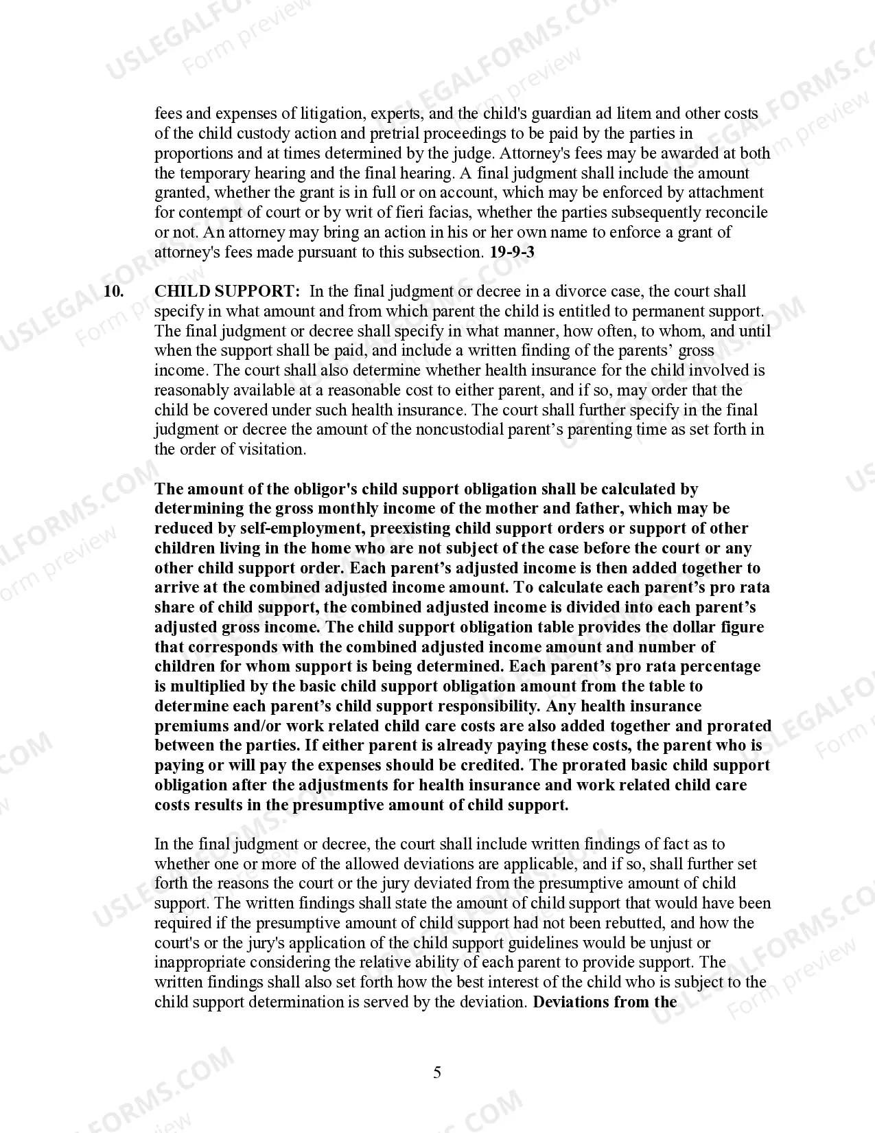 Preview Georgia No-Fault Agreed Uncontested Divorce Package for Dissolution of Marriage for people with Minor Children