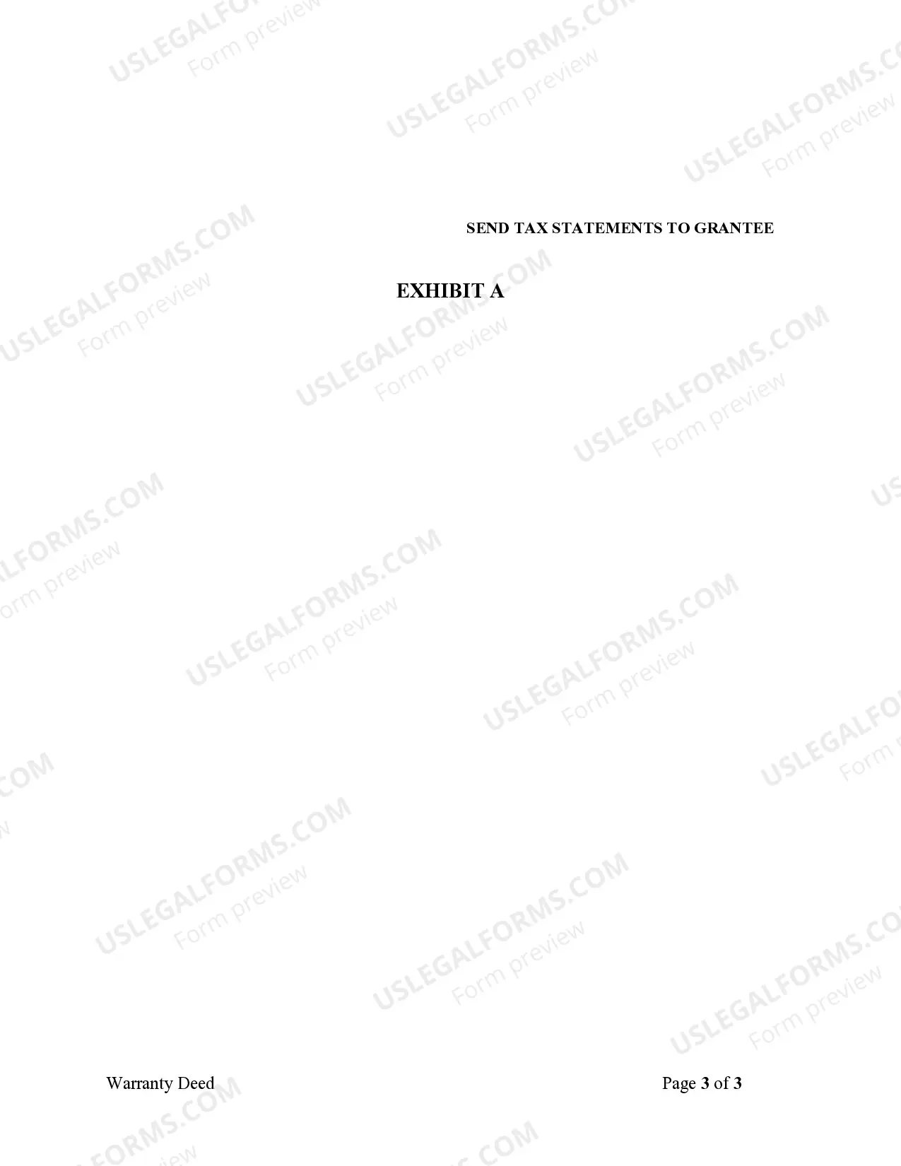 Preview Warranty Deed from Individual to Individual