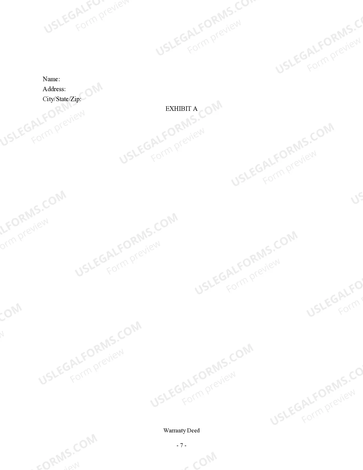 Preview Warranty Deed - Three Individuals to Husband and Wife