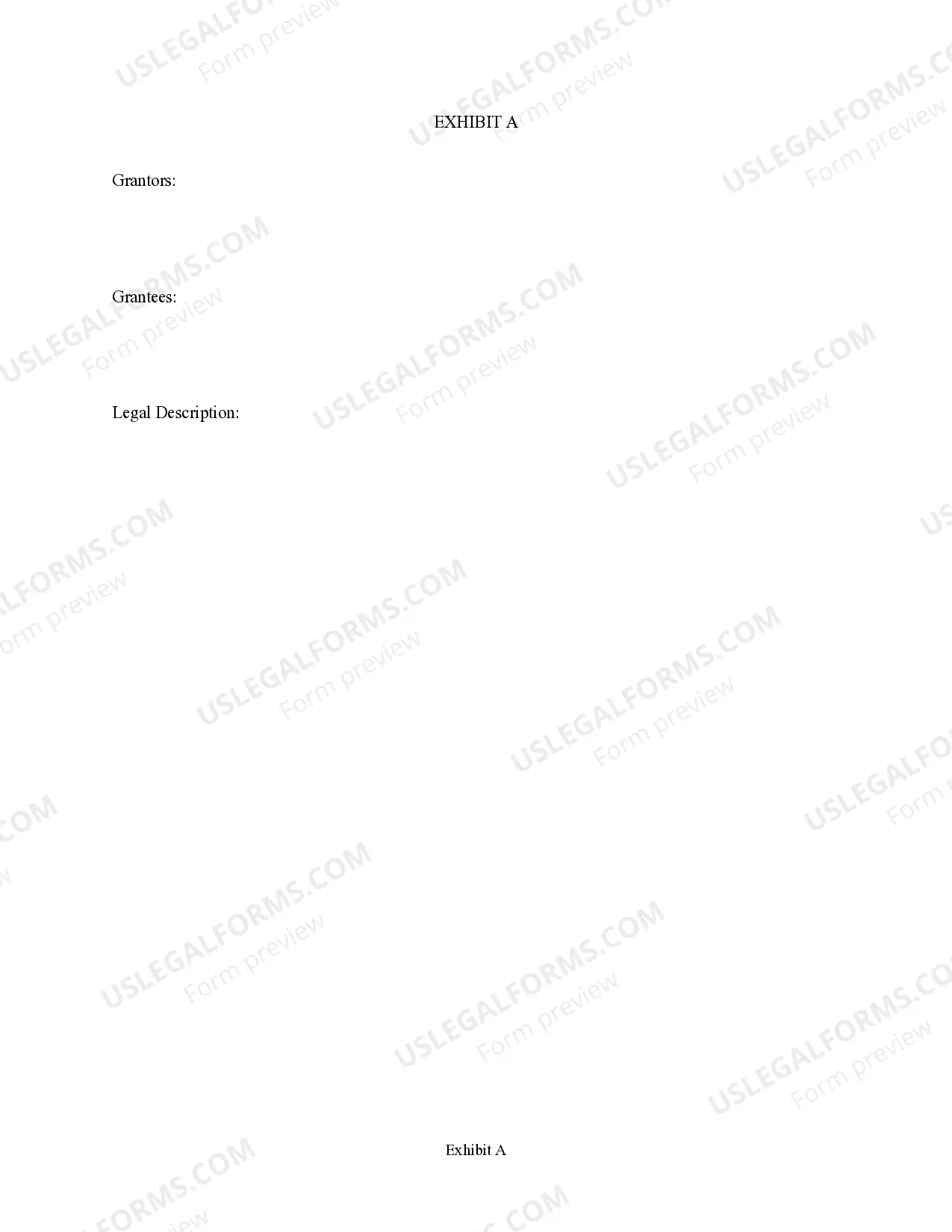 Preview Warranty Deed from Two Individuals / Husband and Wife to Three Individuals