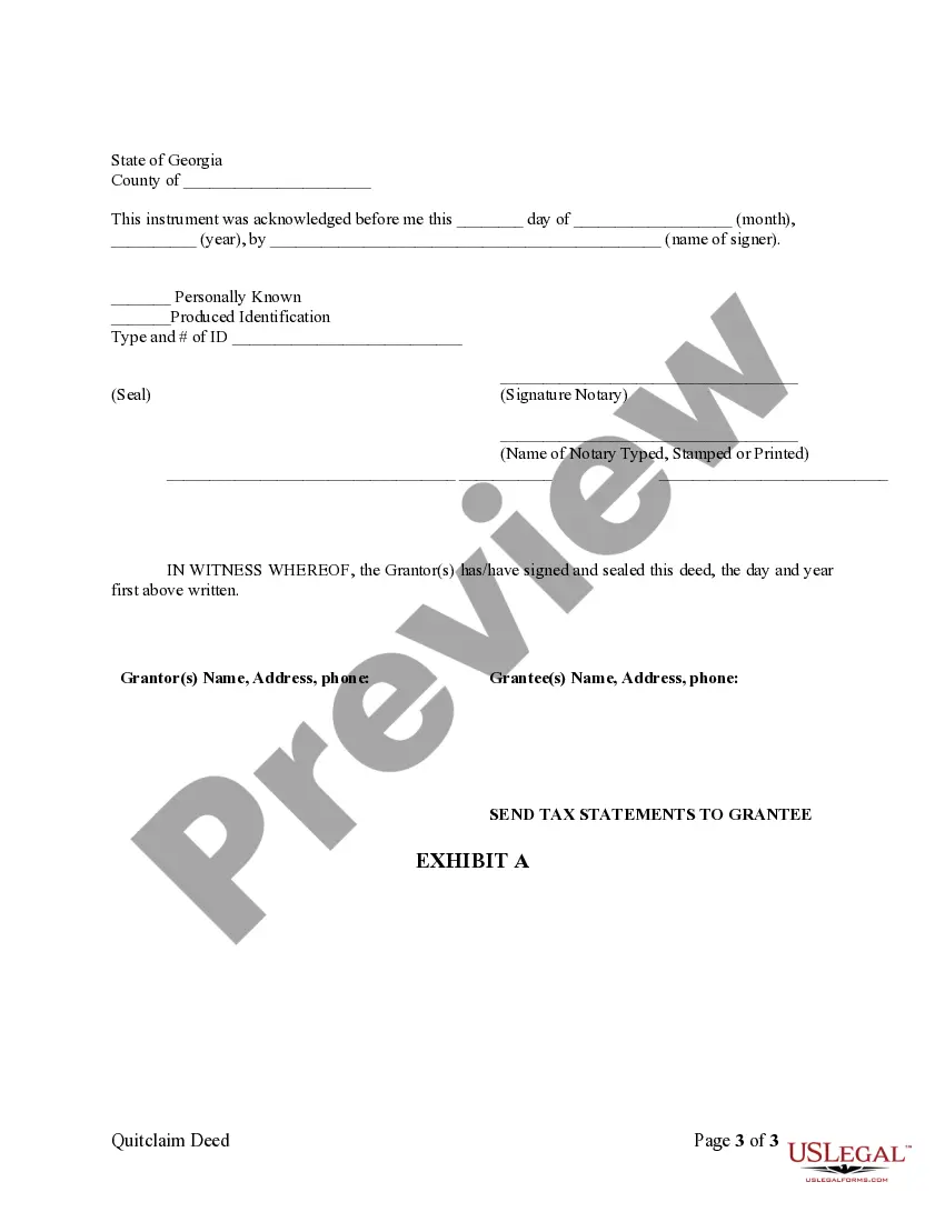 Preview Quitclaim Deed by Two Individuals to LLC