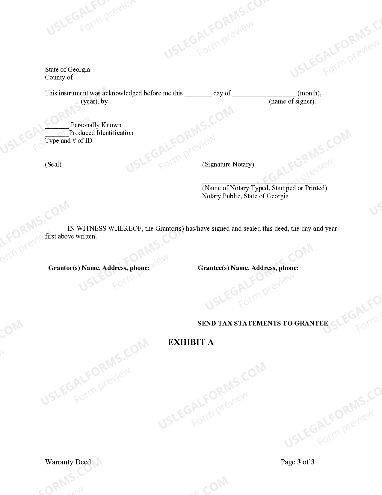Preview Warranty Deed from two Individuals to LLC