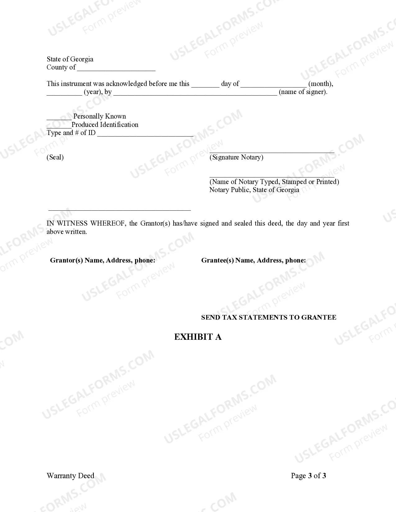 Preview Warranty Deed from Husband and Wife to Corporation