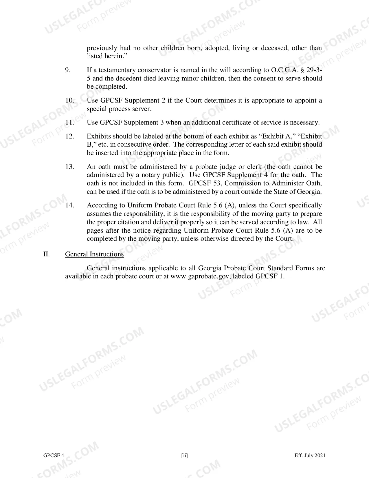 Preview Petition to Probate Will in Common Form