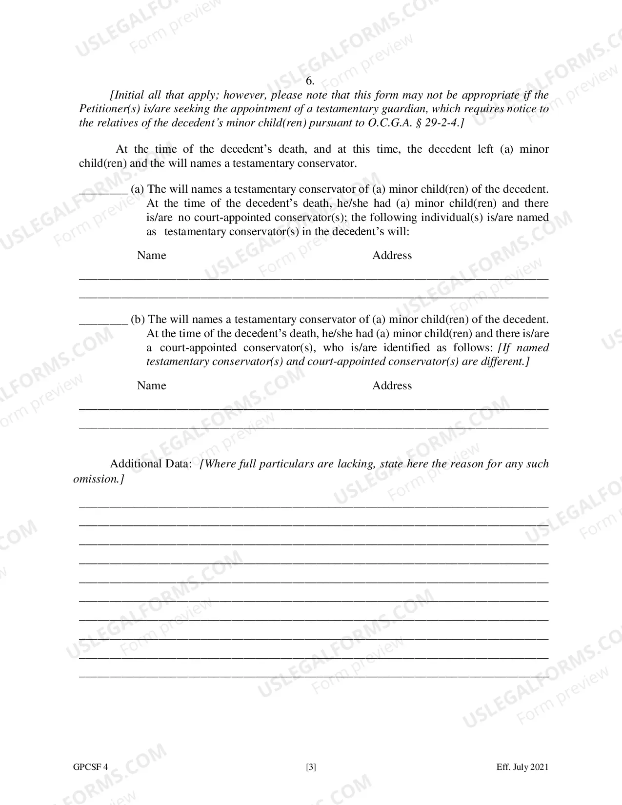 Preview Petition to Probate Will in Common Form