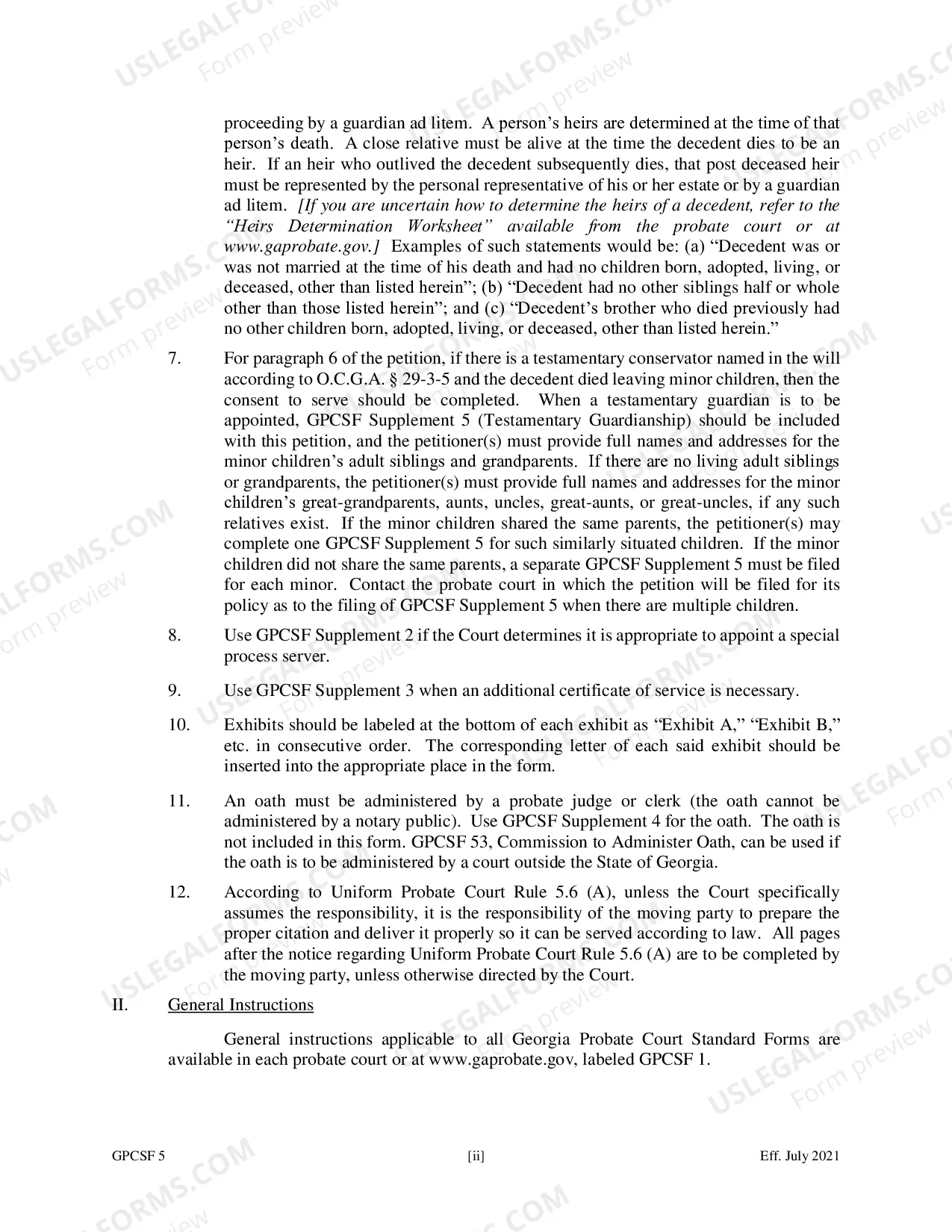 Preview Petition to Probate Will in Solemn Form
