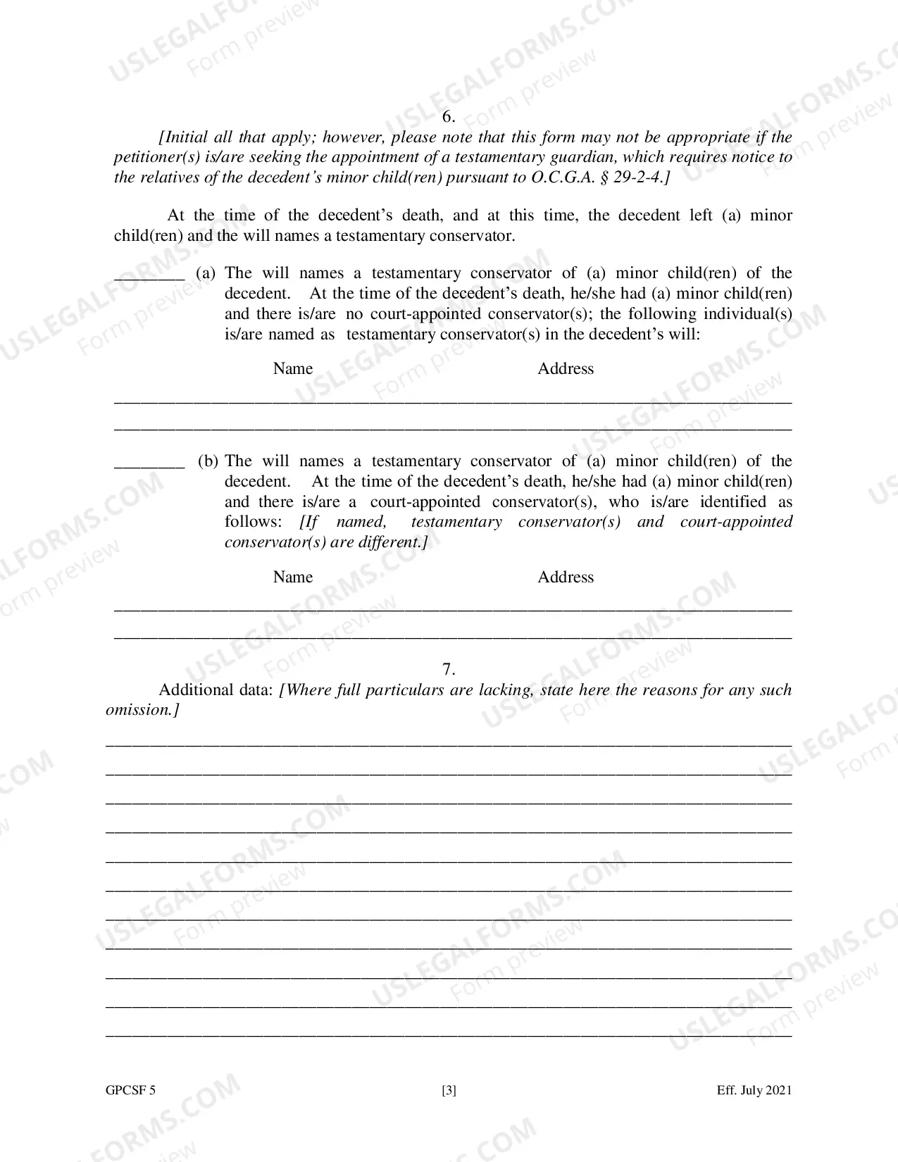 Preview Petition to Probate Will in Solemn Form