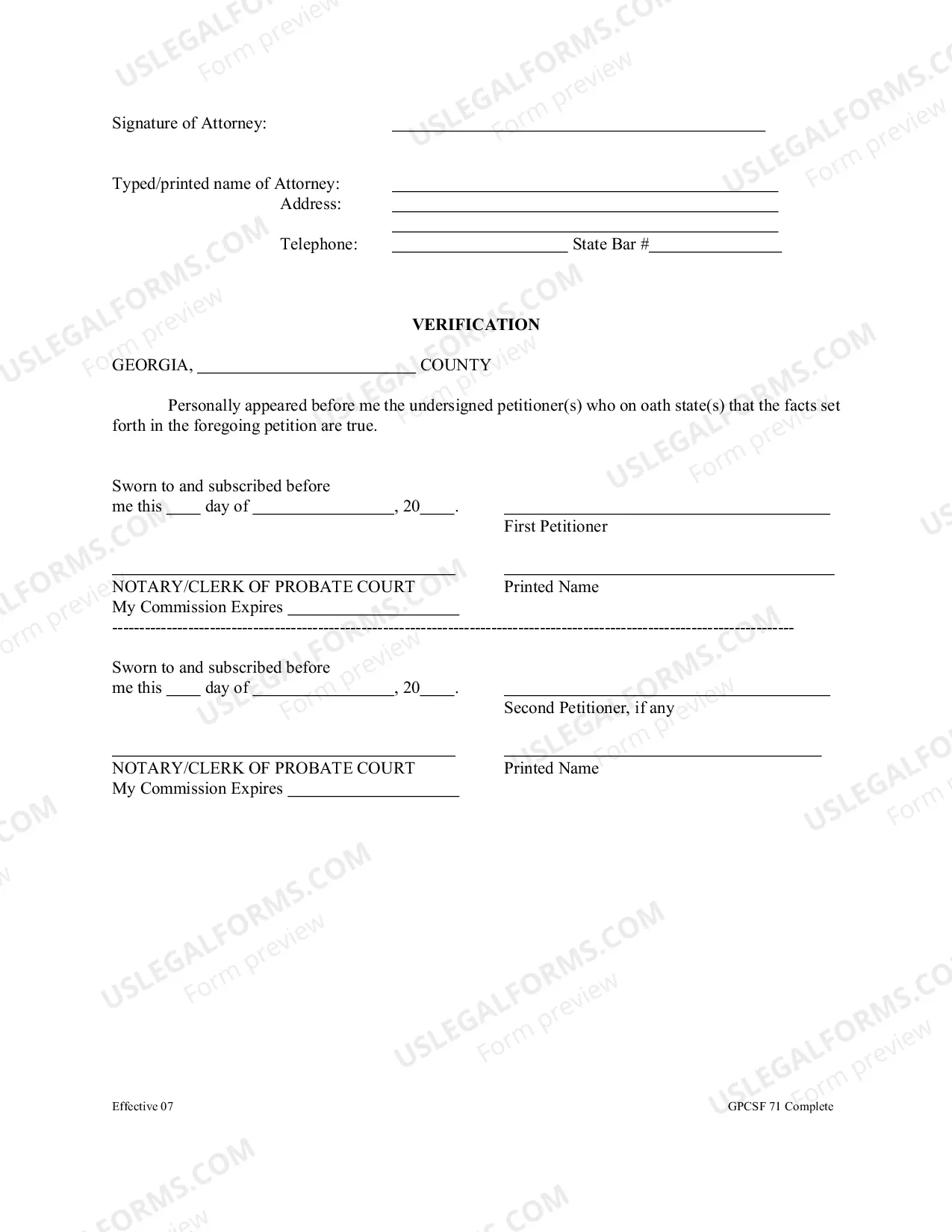 Preview Petition for Leave to Sell Perishable Property by Personal Representative