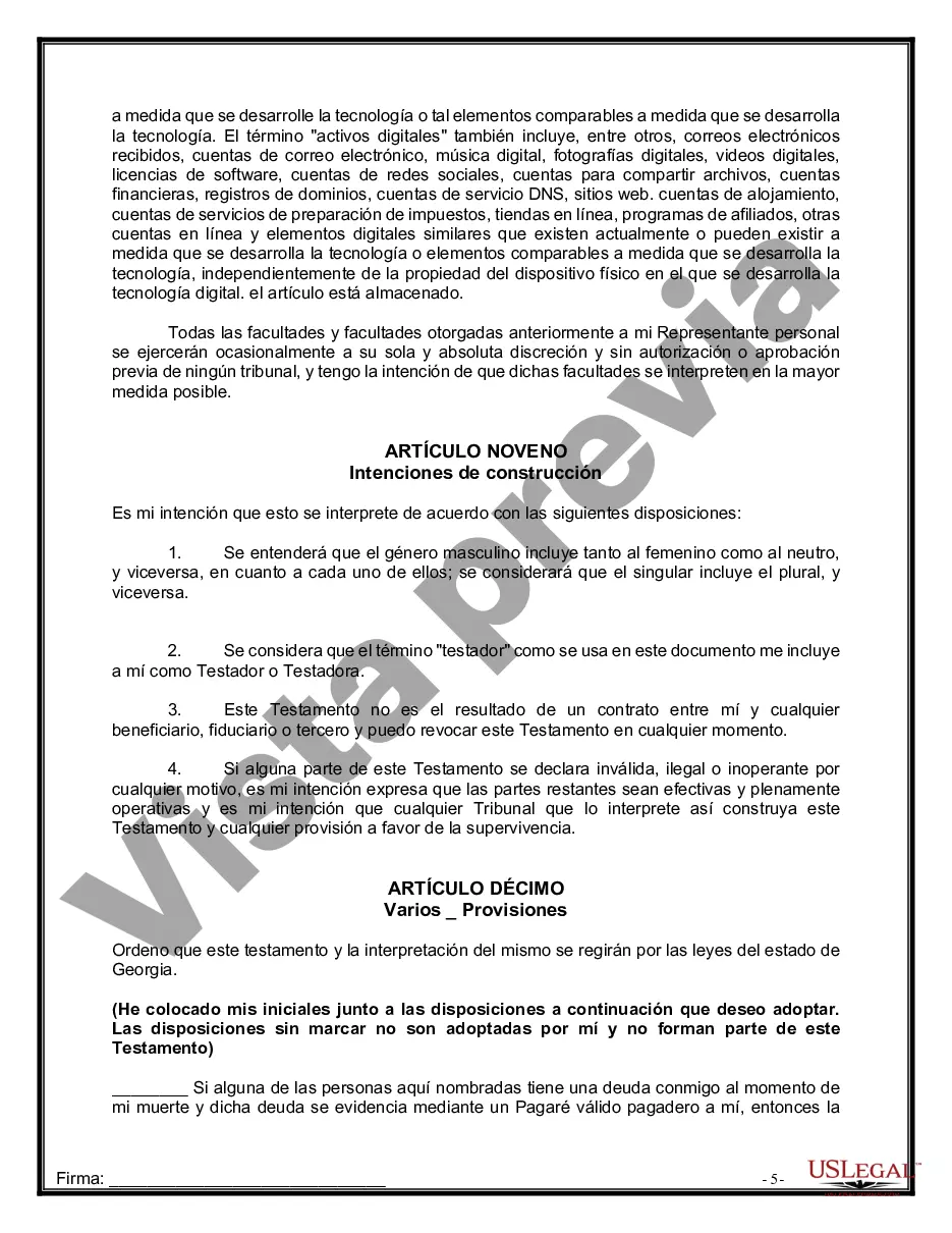 Preview Testamentos mutuos que contienen última voluntad y testamentos para personas solteras que viven juntas sin hijos