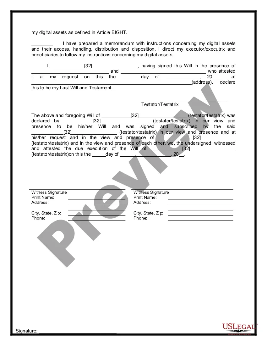 Preview Mutual Wills containing Last Will and Testaments for Man and Woman living together not Married with No Children