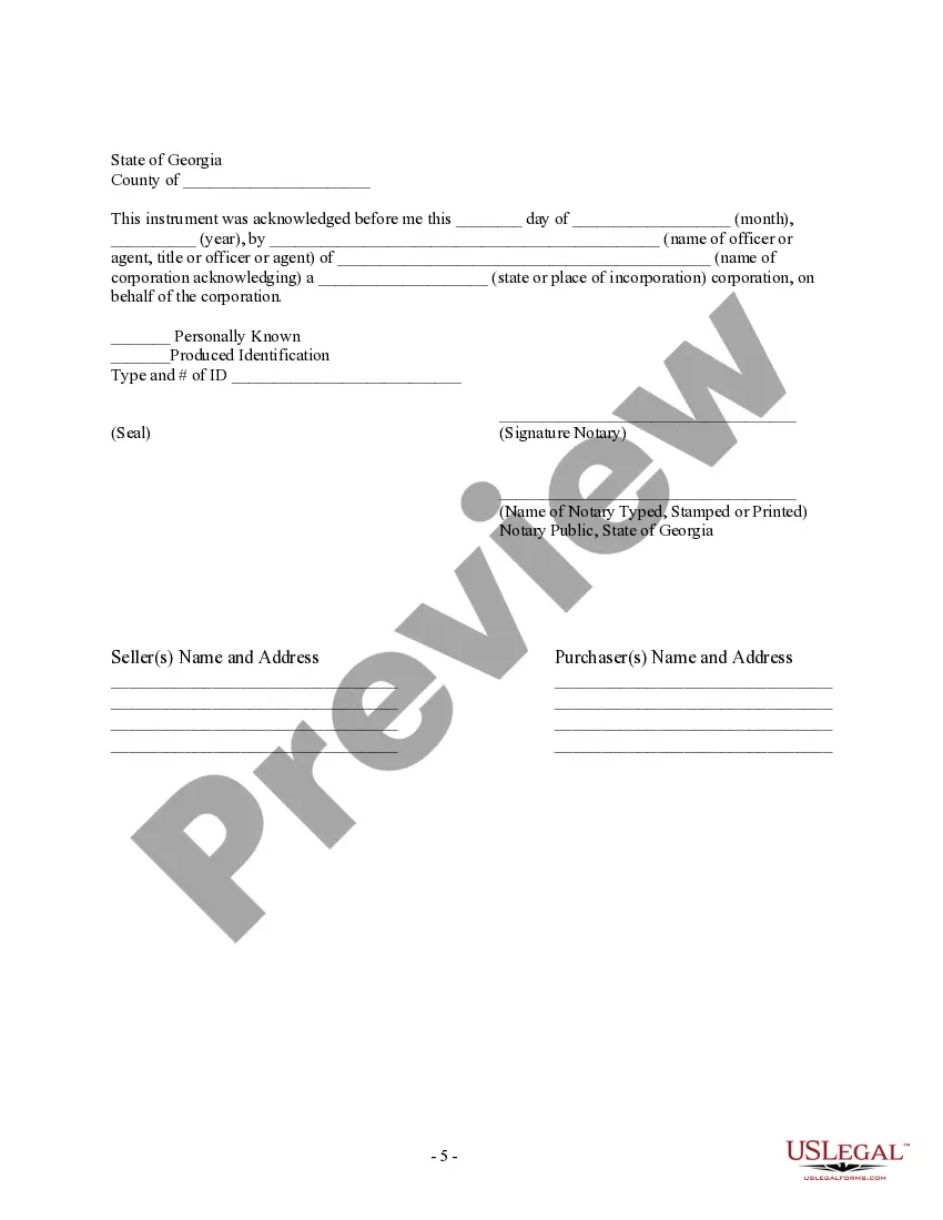 Preview Bill of Sale in Connection with Sale of Business by Individual or Corporate Seller