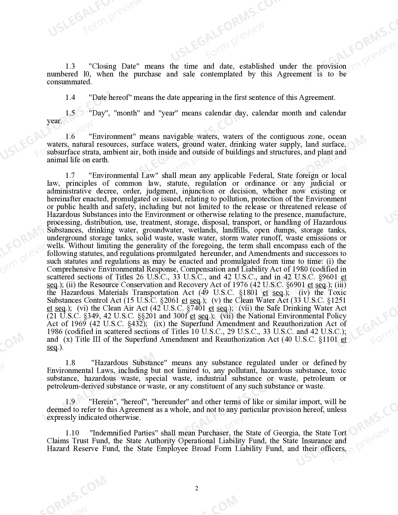 Preview Option for the Purchase of Improved Real Property