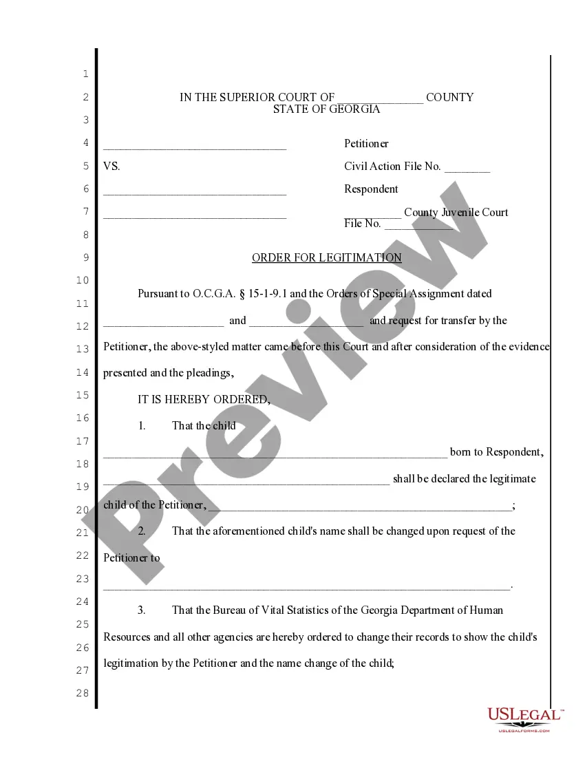 Get Petition for Legitimation and Transfer to Juvenile Court for Hearing Preview Petition for Legitimation and Transfer to Juvenile Court for Hearing