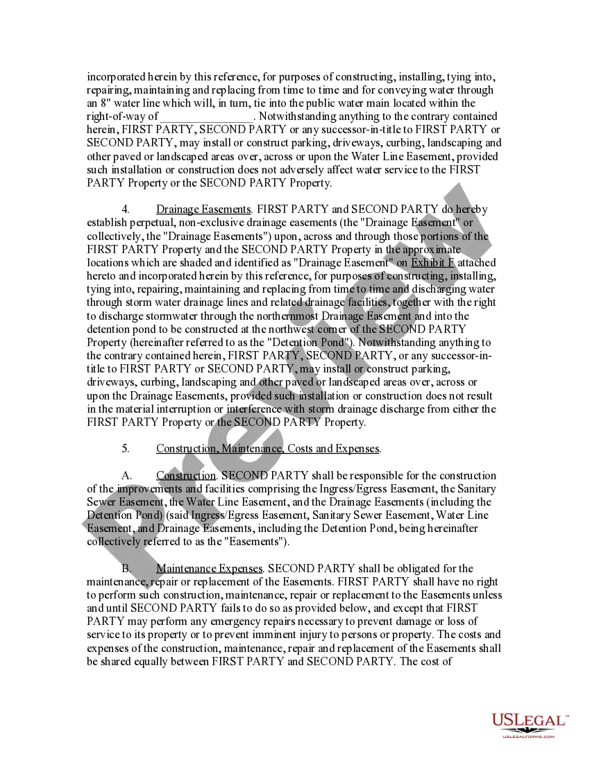 Preview Reciprocal Easement Agreement with Consent of Mortgagee