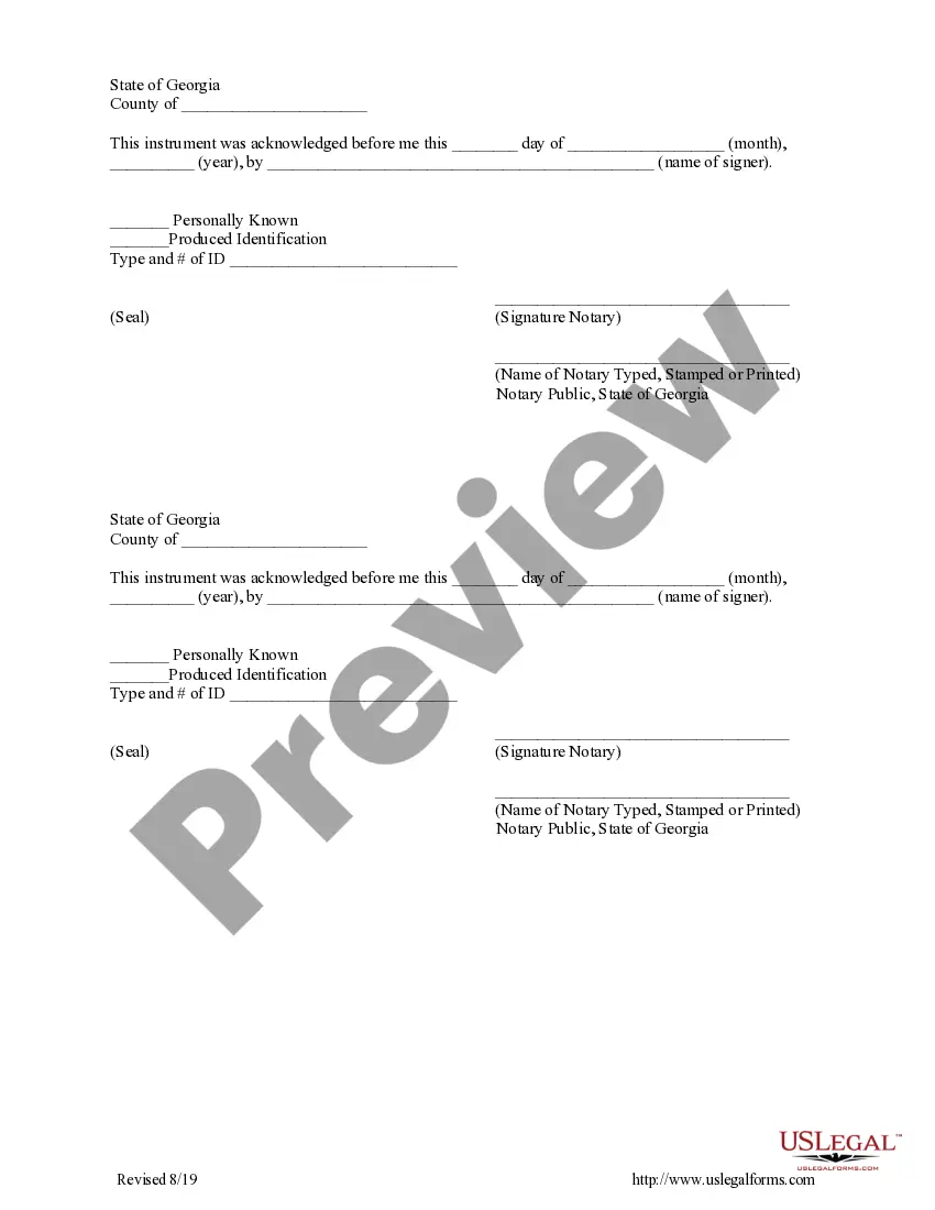 Preview Warranty Deed - Joint Tenancy with Rights of Survivorship