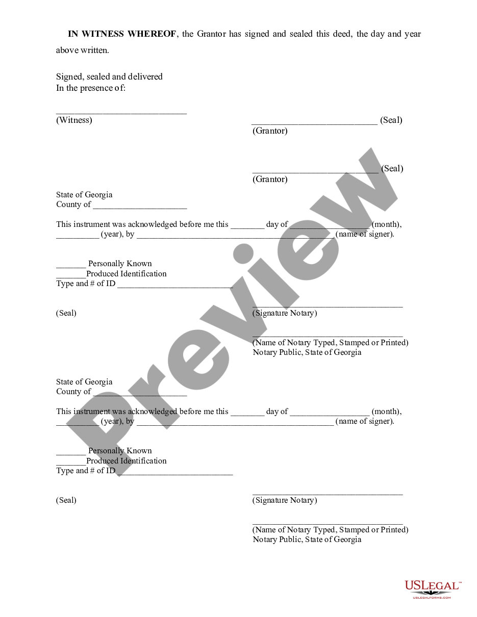 page 1 Warranty Deed preview