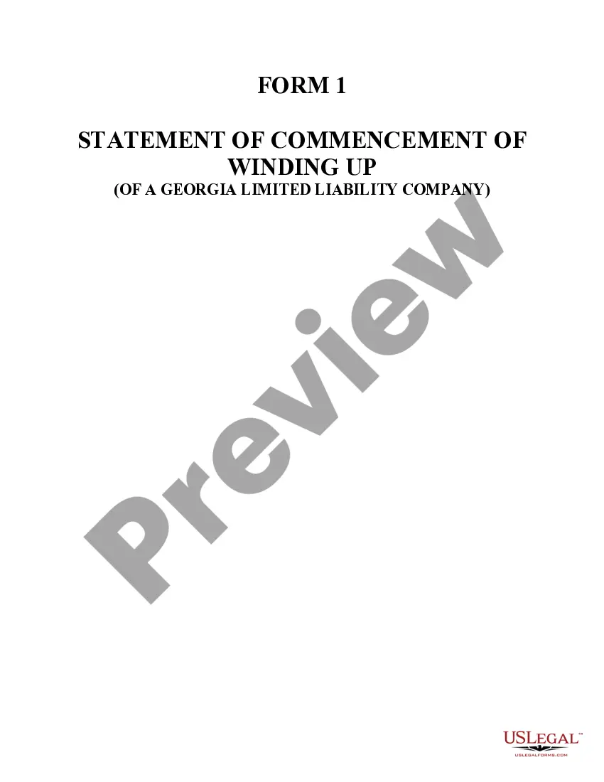 Get Georgia Dissolution Package to Dissolve Limited Liability Company LLC Preview Georgia Dissolution Package to Dissolve Limited Liability Company LLC