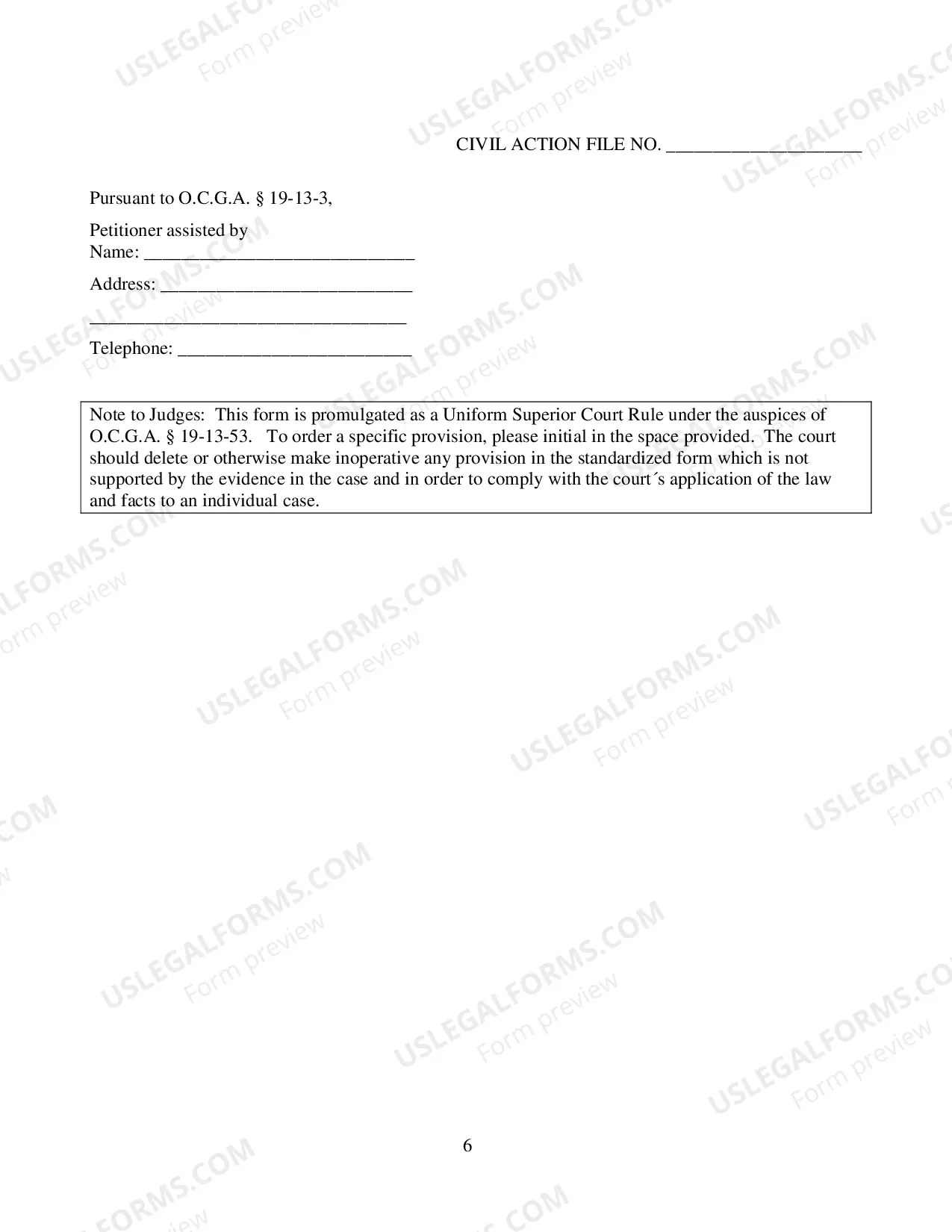 Preview Permanent Family Violence Protective Order