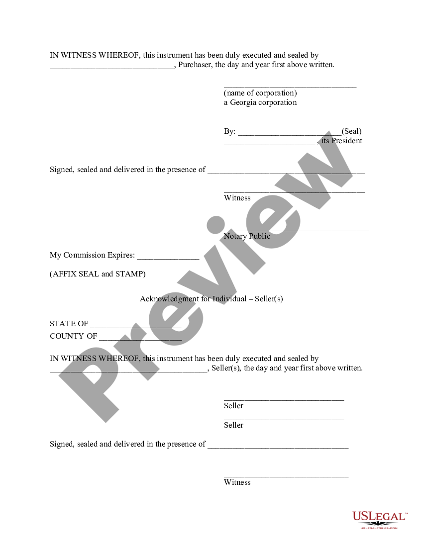 Georgia Timber Sale Contract | US Legal Forms