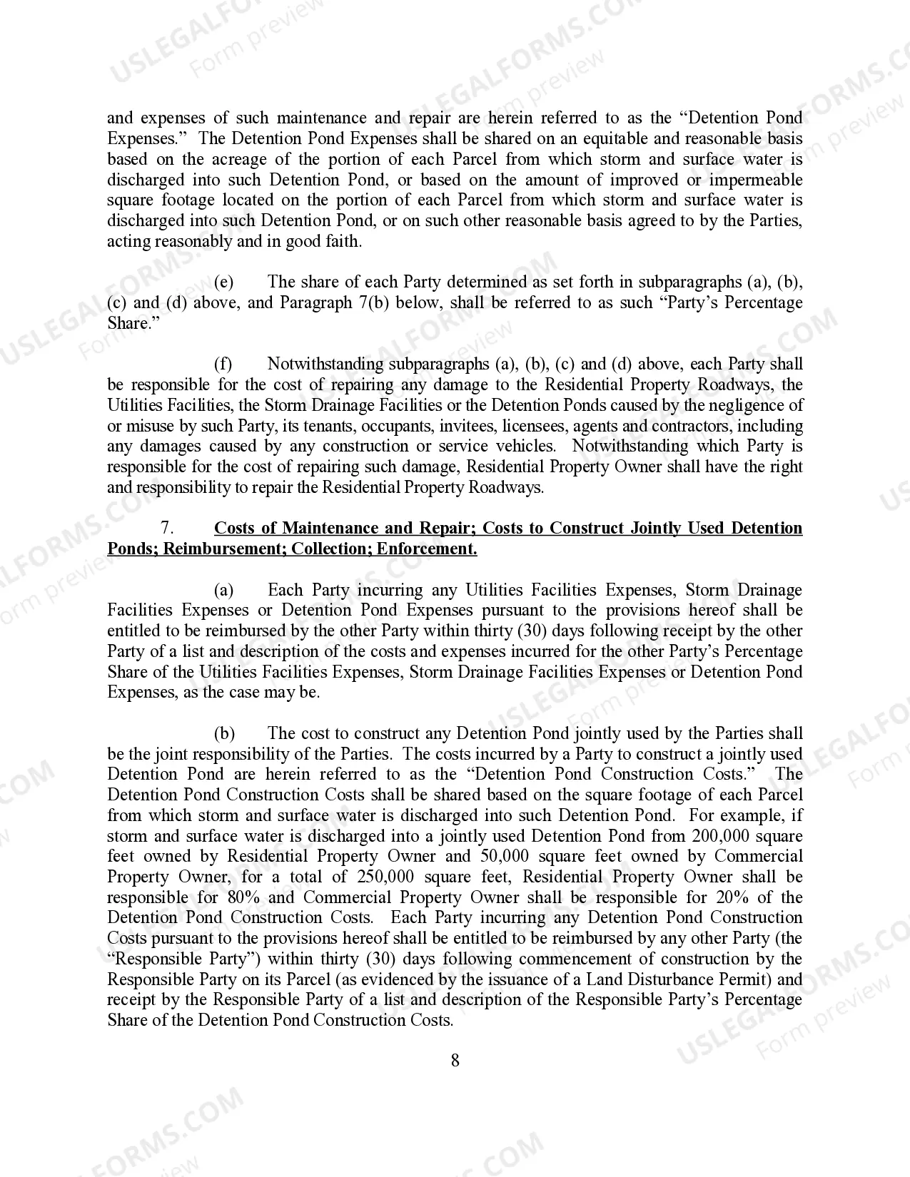 Preview Joint and Reciprocal Easement Agreement