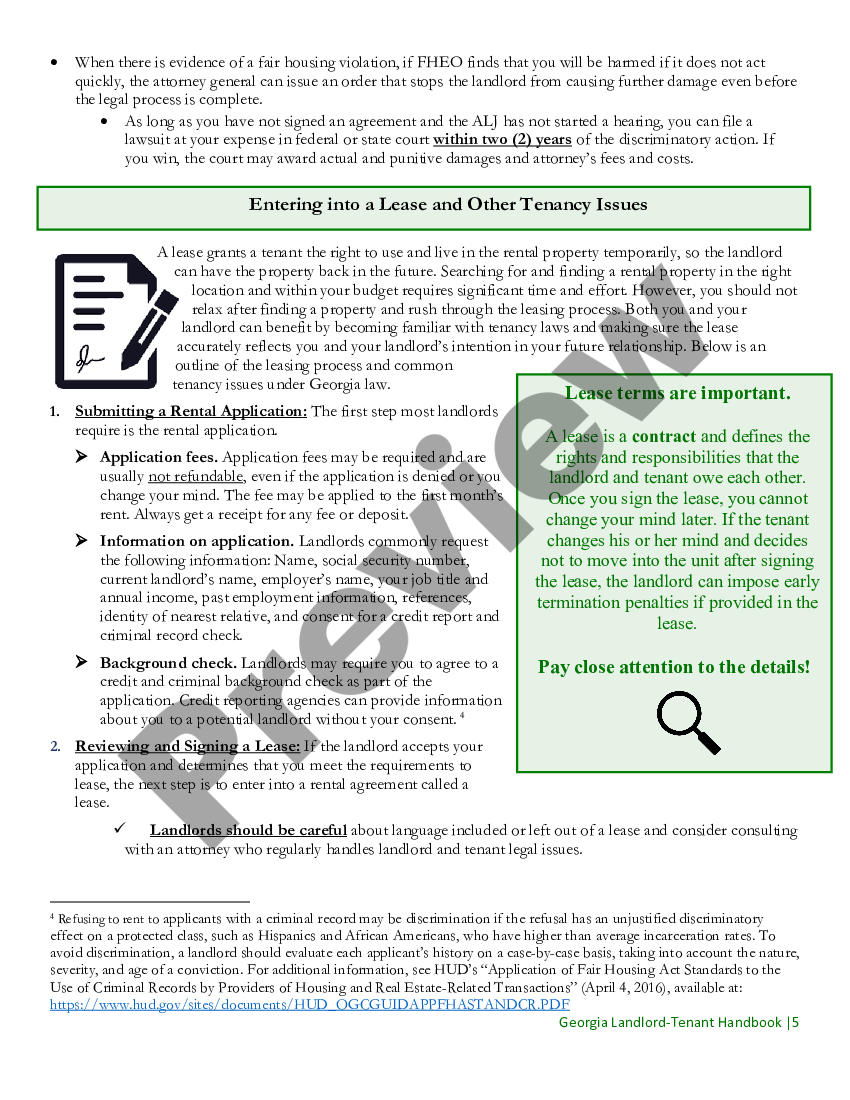 Ga Renter Laws