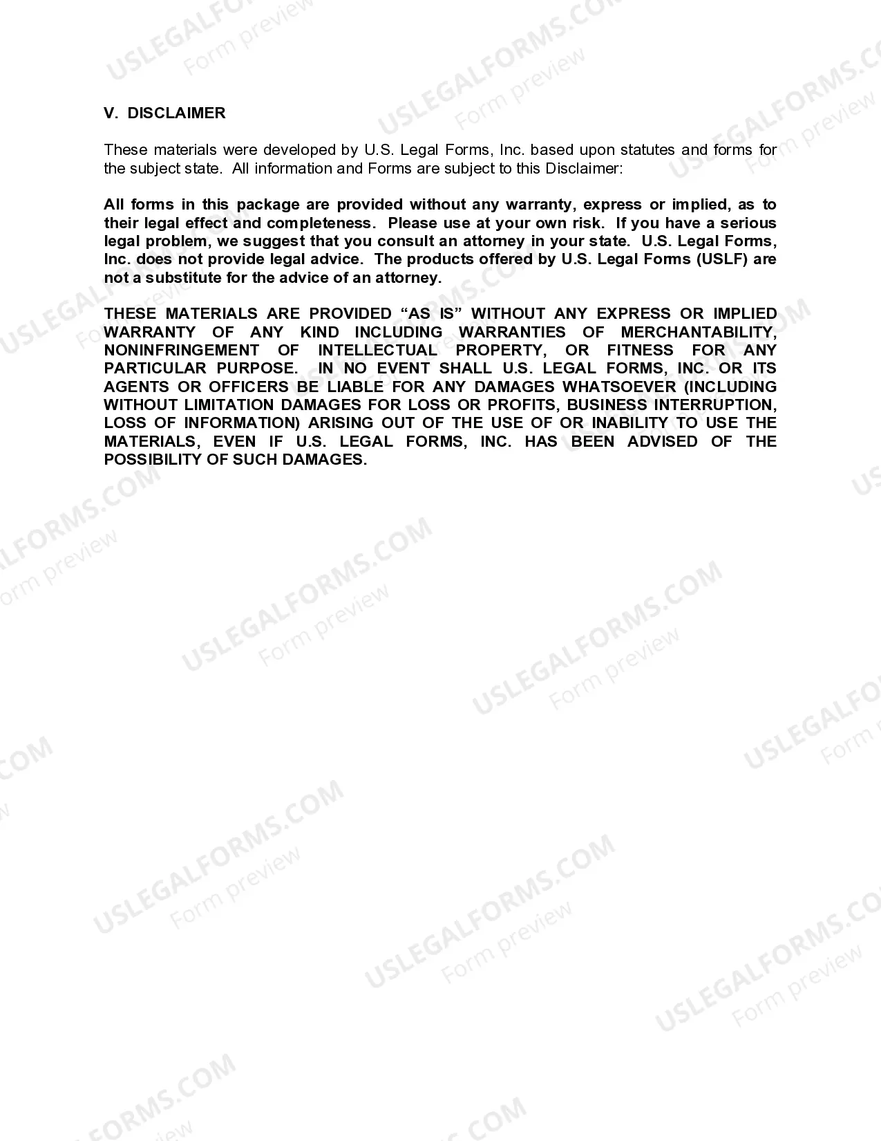 Preview Georgia Landlord Tenant Eviction / Unlawful Detainer Forms Package