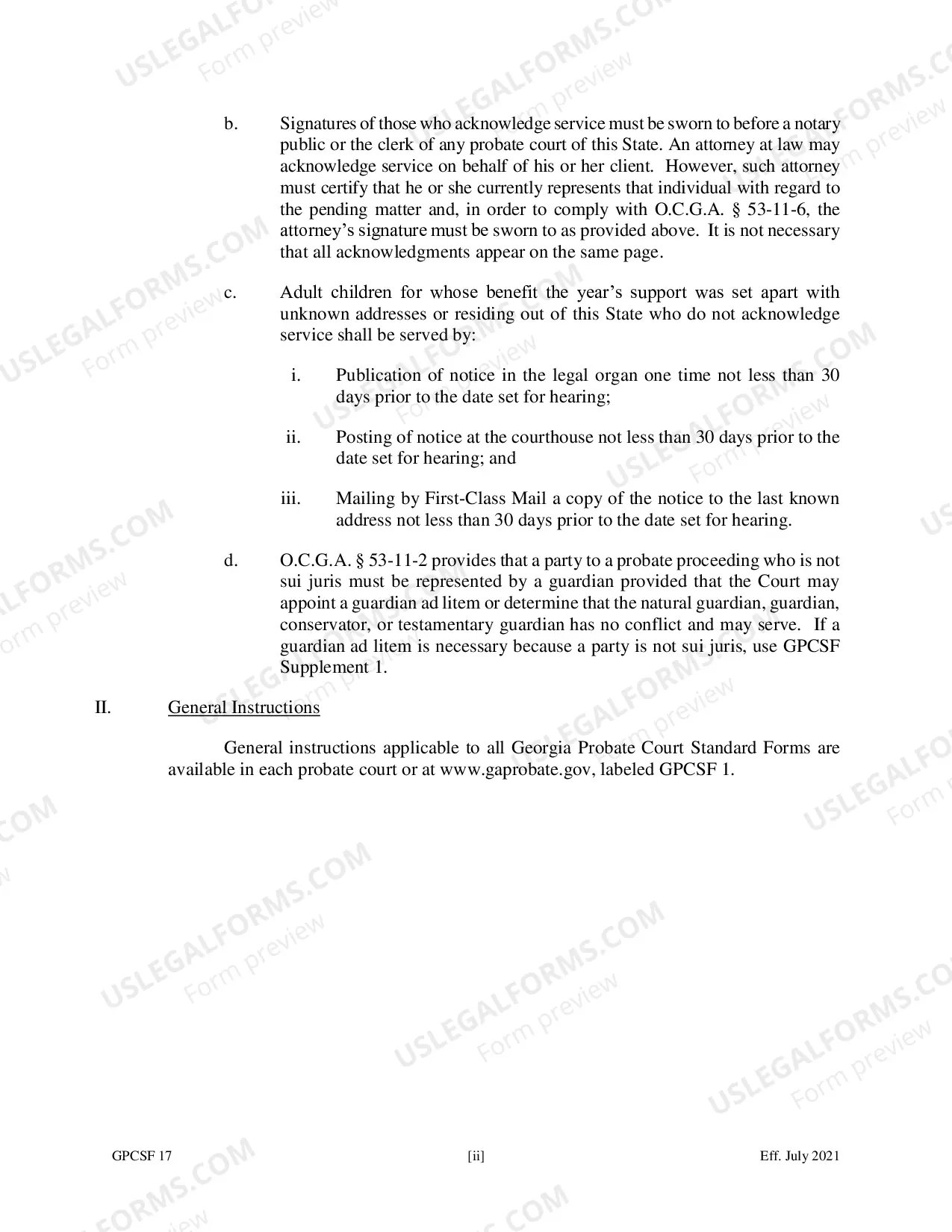 Preview Petition for Leave to Convey or Encumber Property Previously Set Aside as Year's Support