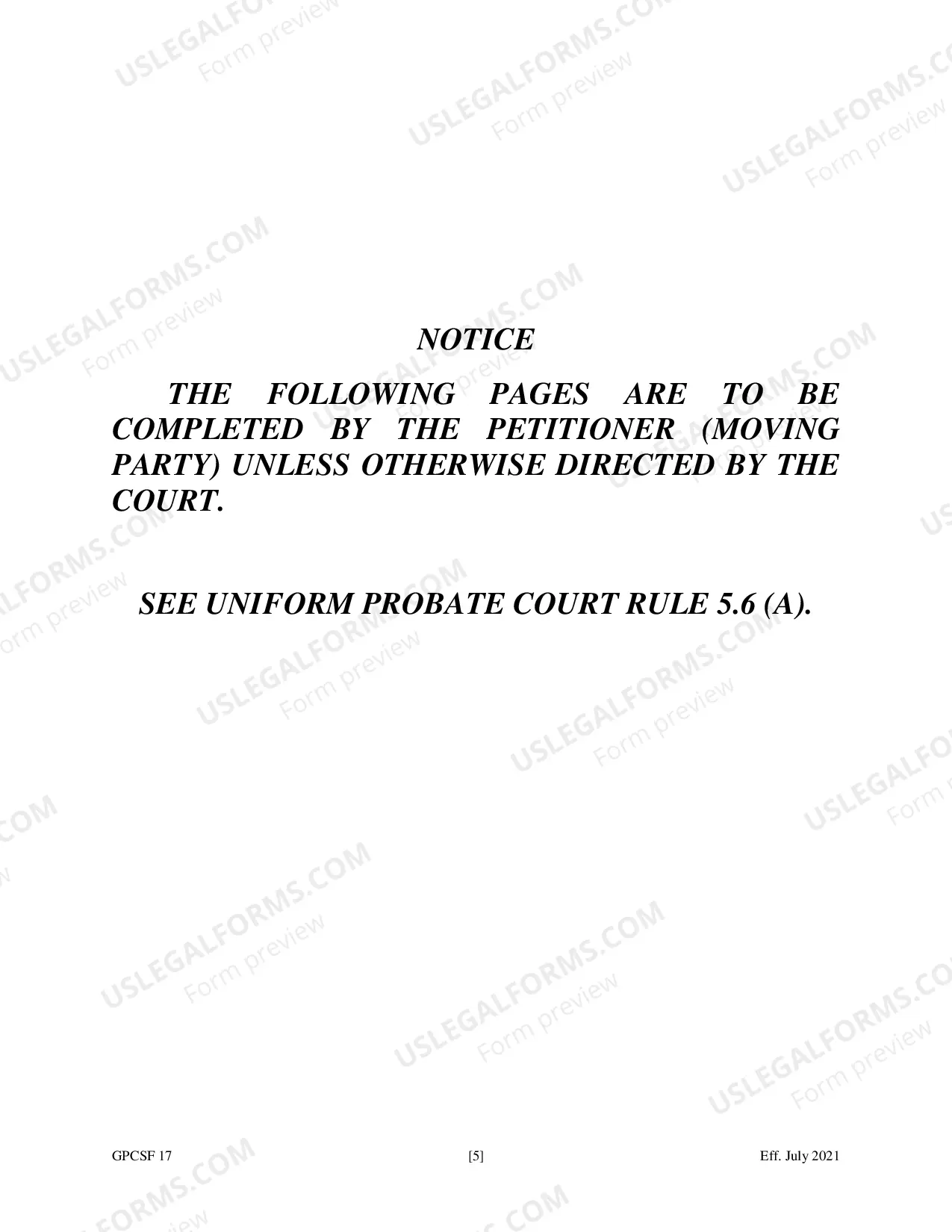 Preview Petition for Leave to Convey or Encumber Property Previously Set Aside as Year's Support