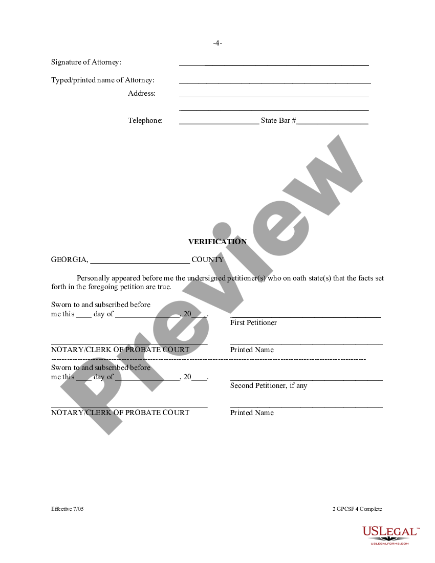 Georgia Probate S 2016 2024 Form Fill Out And Sign Pr 3669