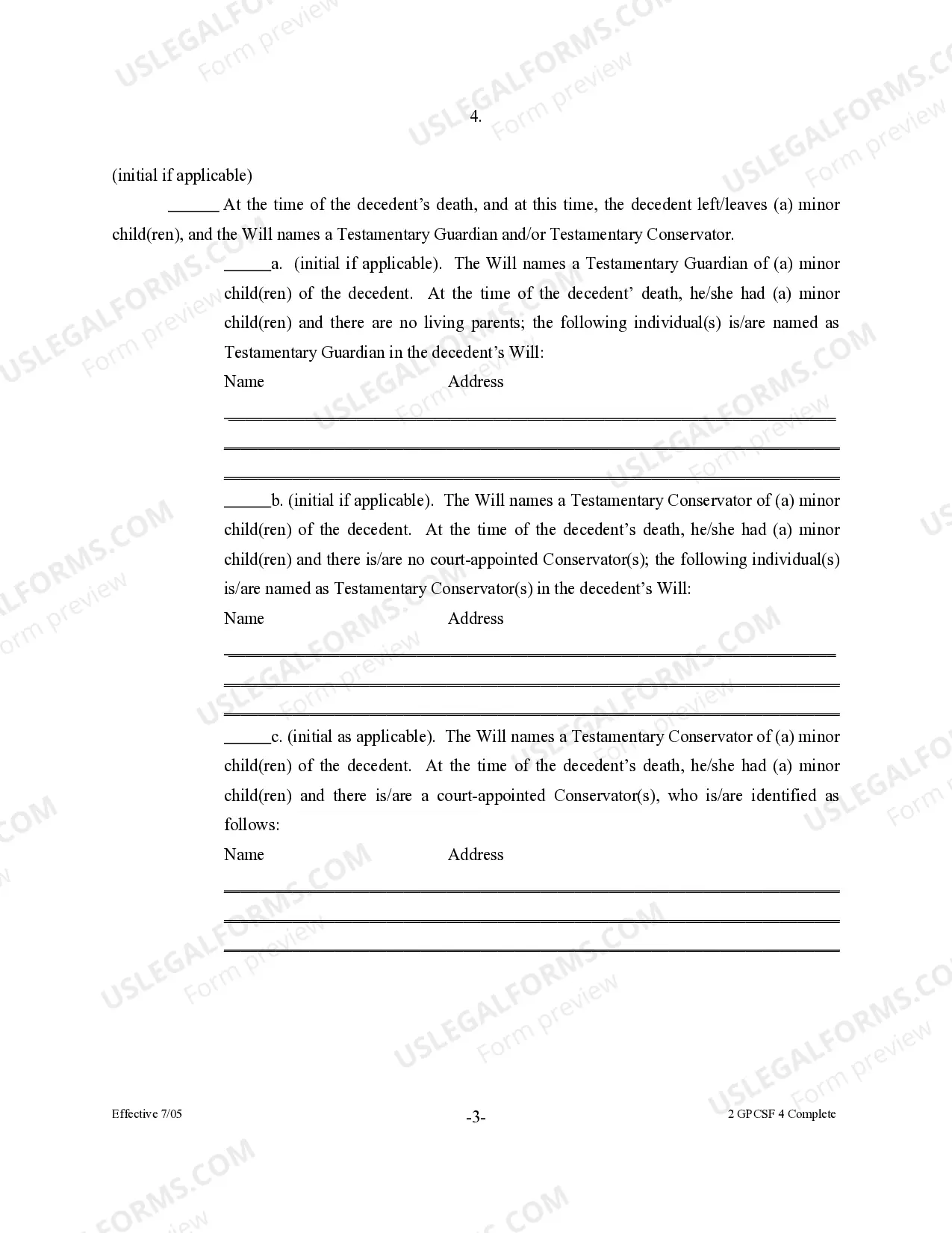 Preview Petition to Probate Will in Common Form