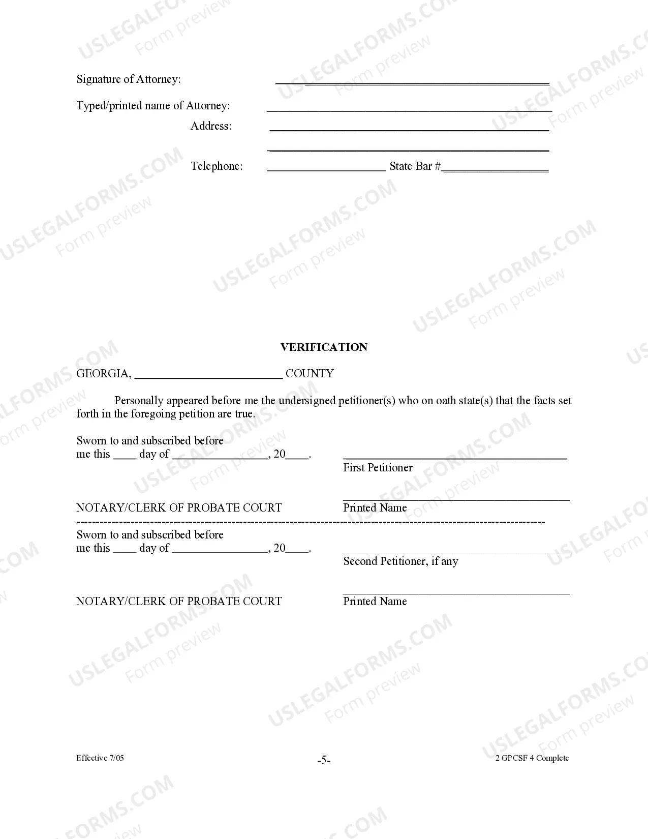 Preview Petition to Probate Will in Common Form