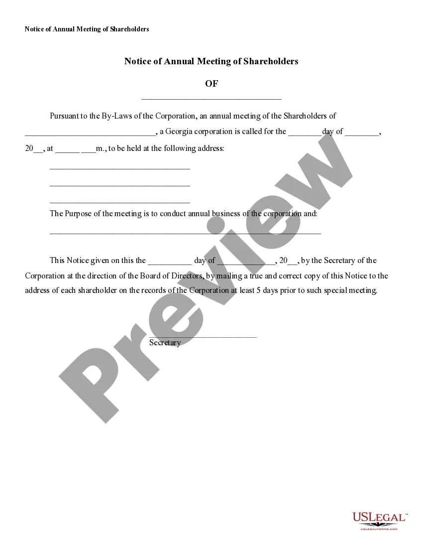Preview Notices, Resolutions, Simple Stock Ledger and Certificate