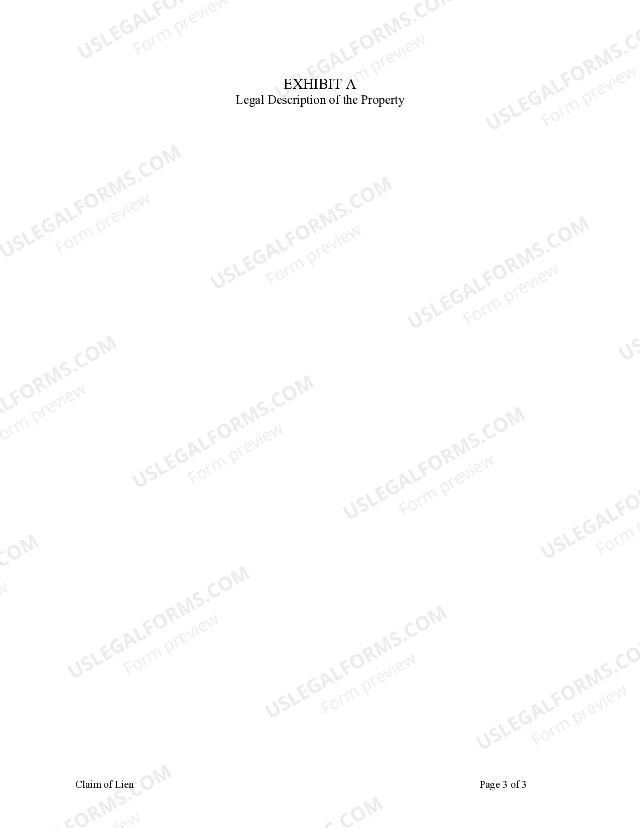 Preview Claim of Lien Sect.44-14-361.1 - Individual