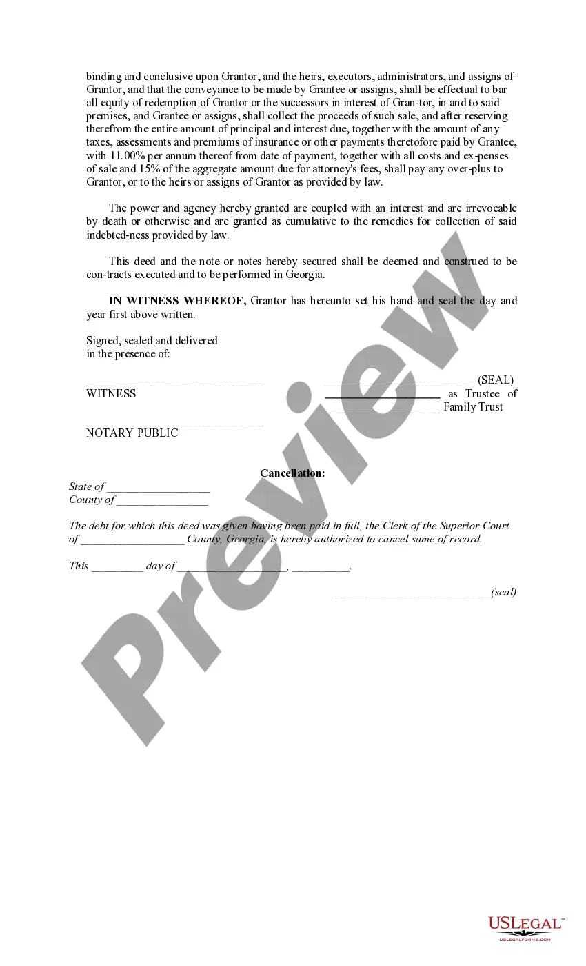 Preview Deed to Secure Debt