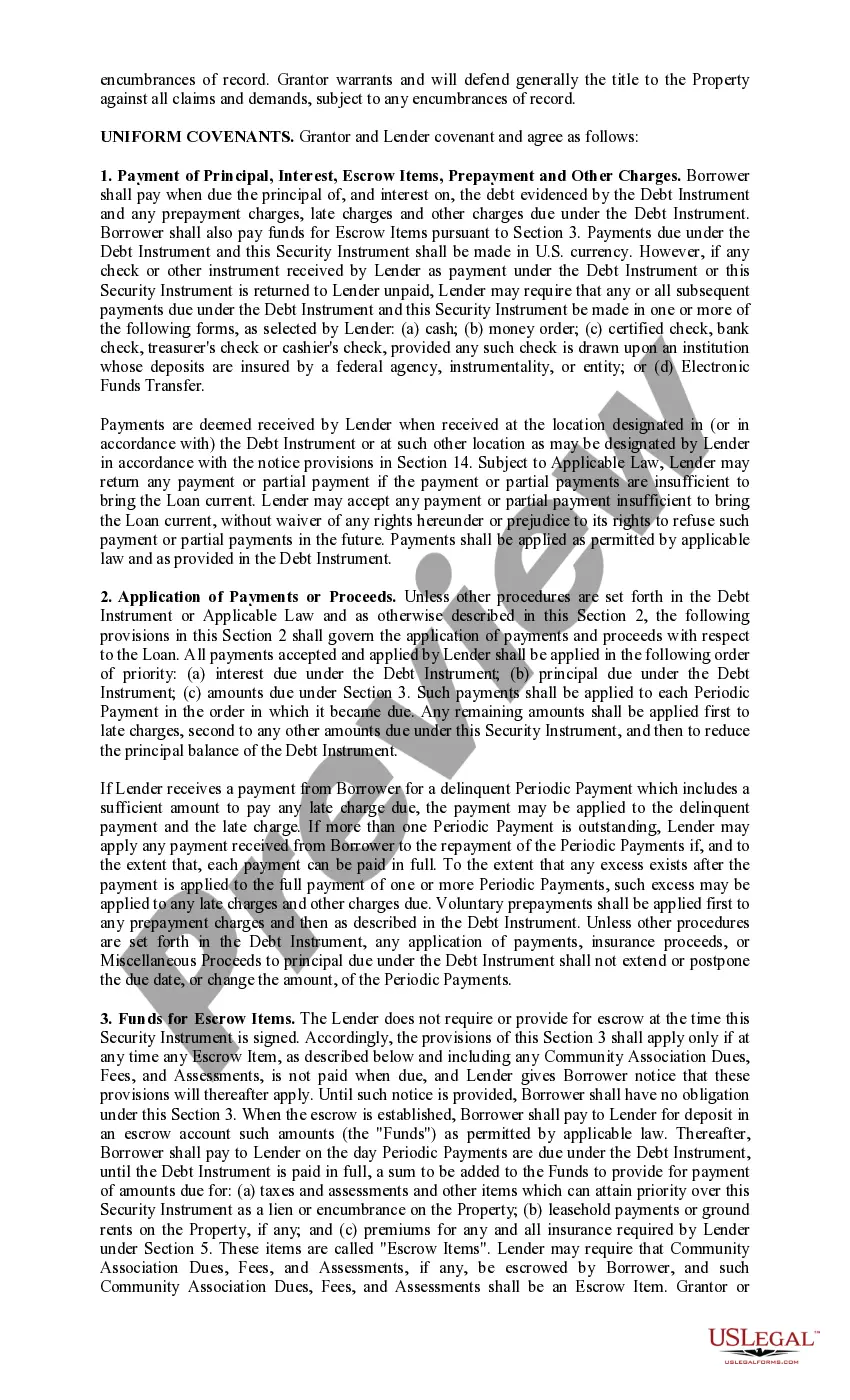Get Home Equity Line of Credit Security Deed Preview Home Equity Line of Credit Security Deed