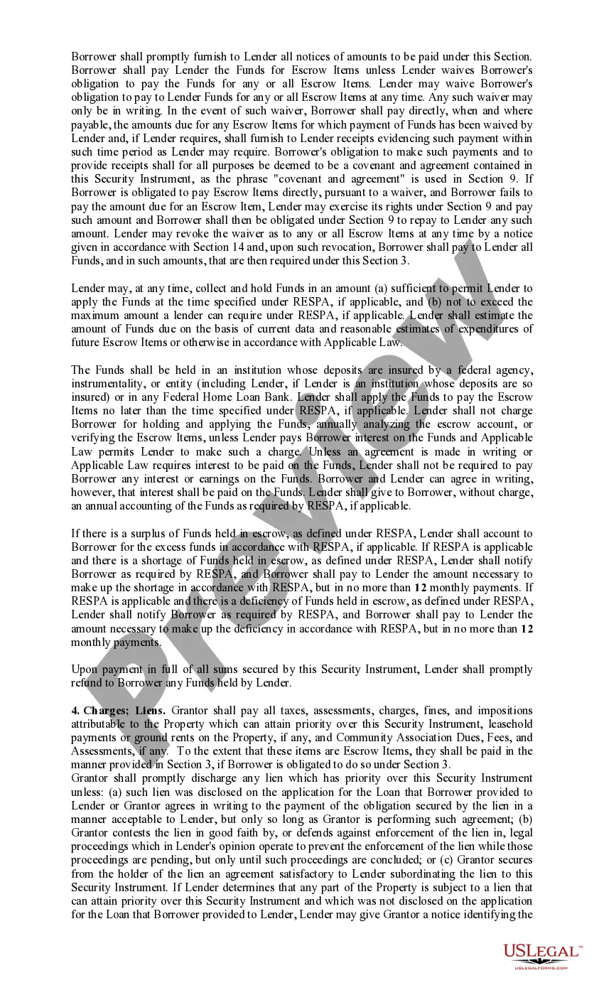 Get Home Equity Line of Credit Security Deed Preview Home Equity Line of Credit Security Deed