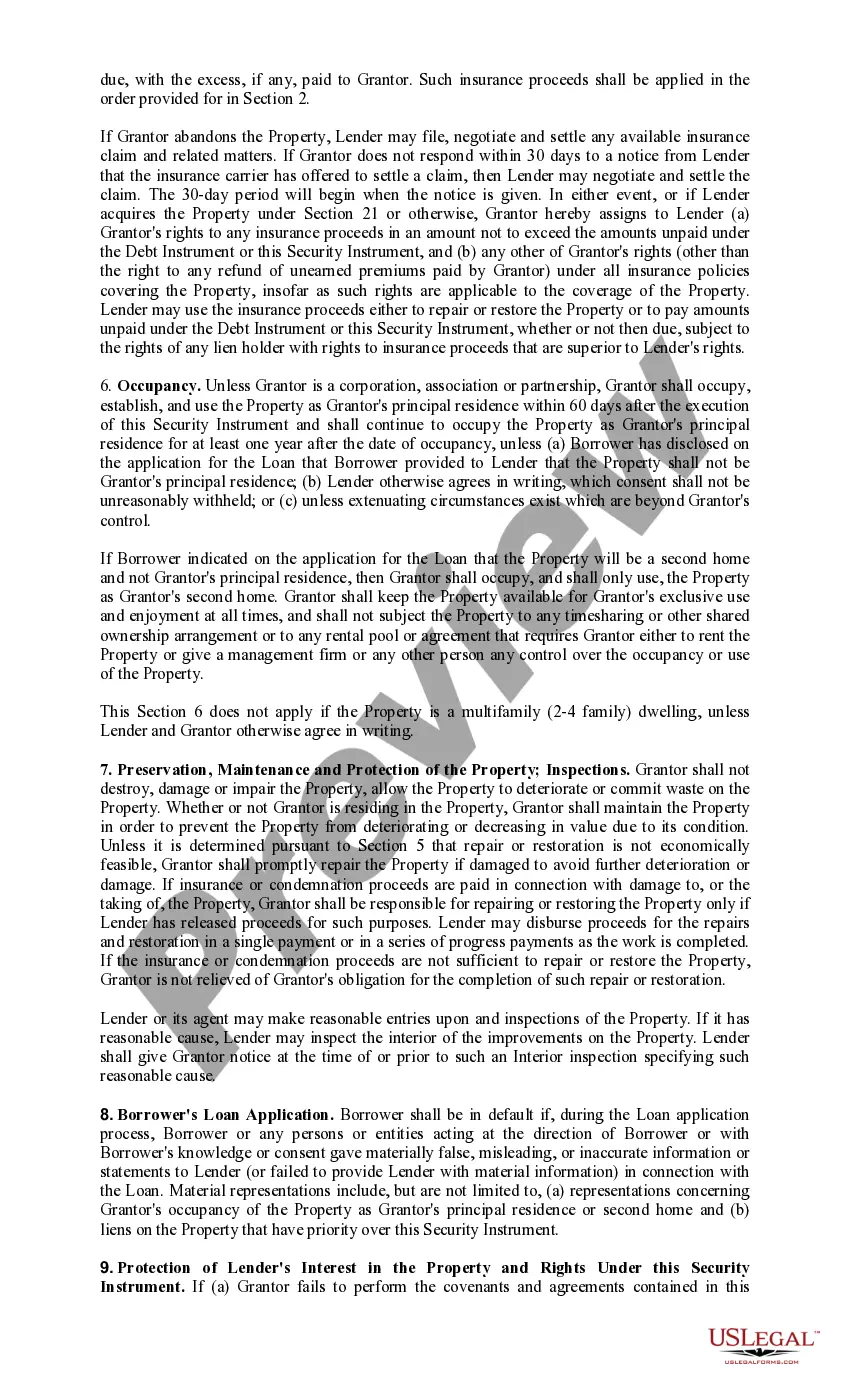 Get Home Equity Line of Credit Security Deed Preview Home Equity Line of Credit Security Deed