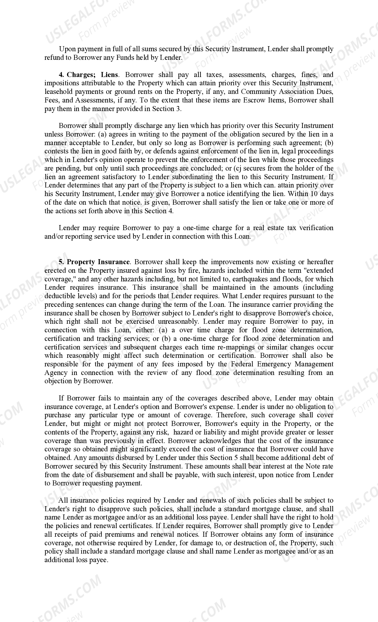 Security Deed Security Deed Example US Legal Forms