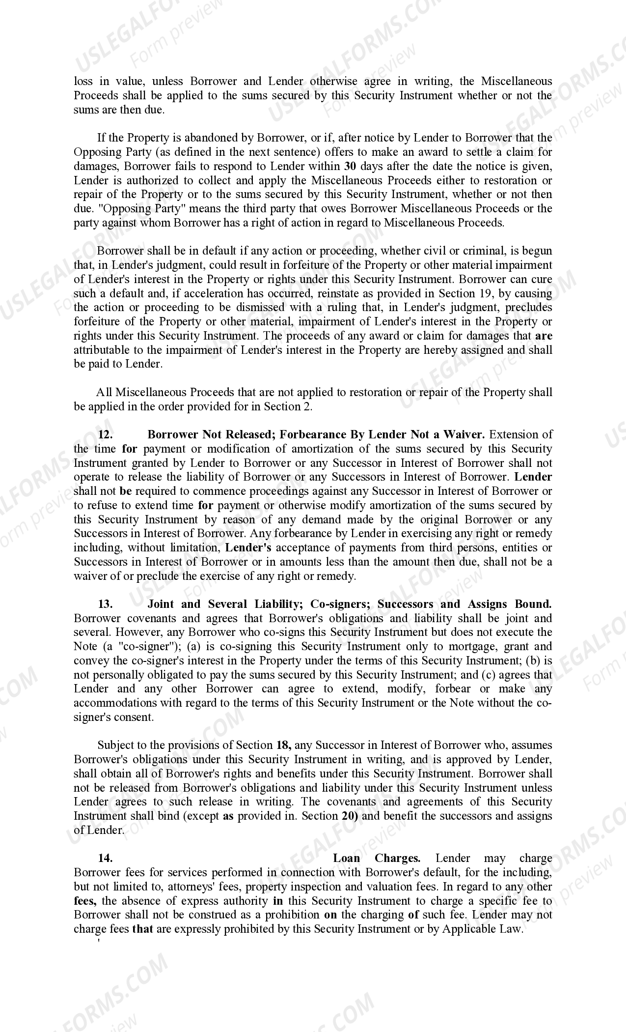 Sandy Springs Security Deed US Legal Forms