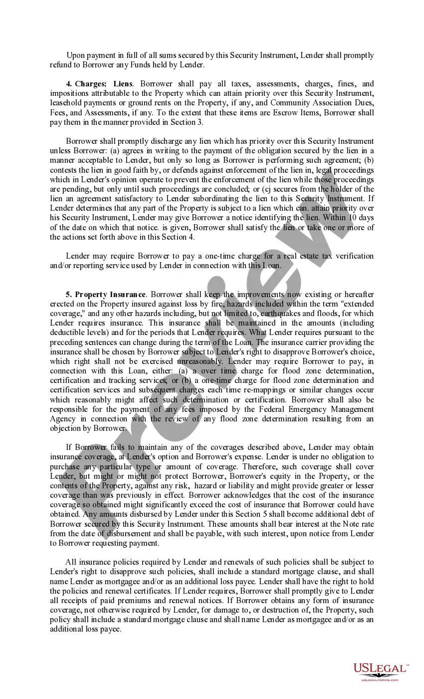 Preview Security Deed