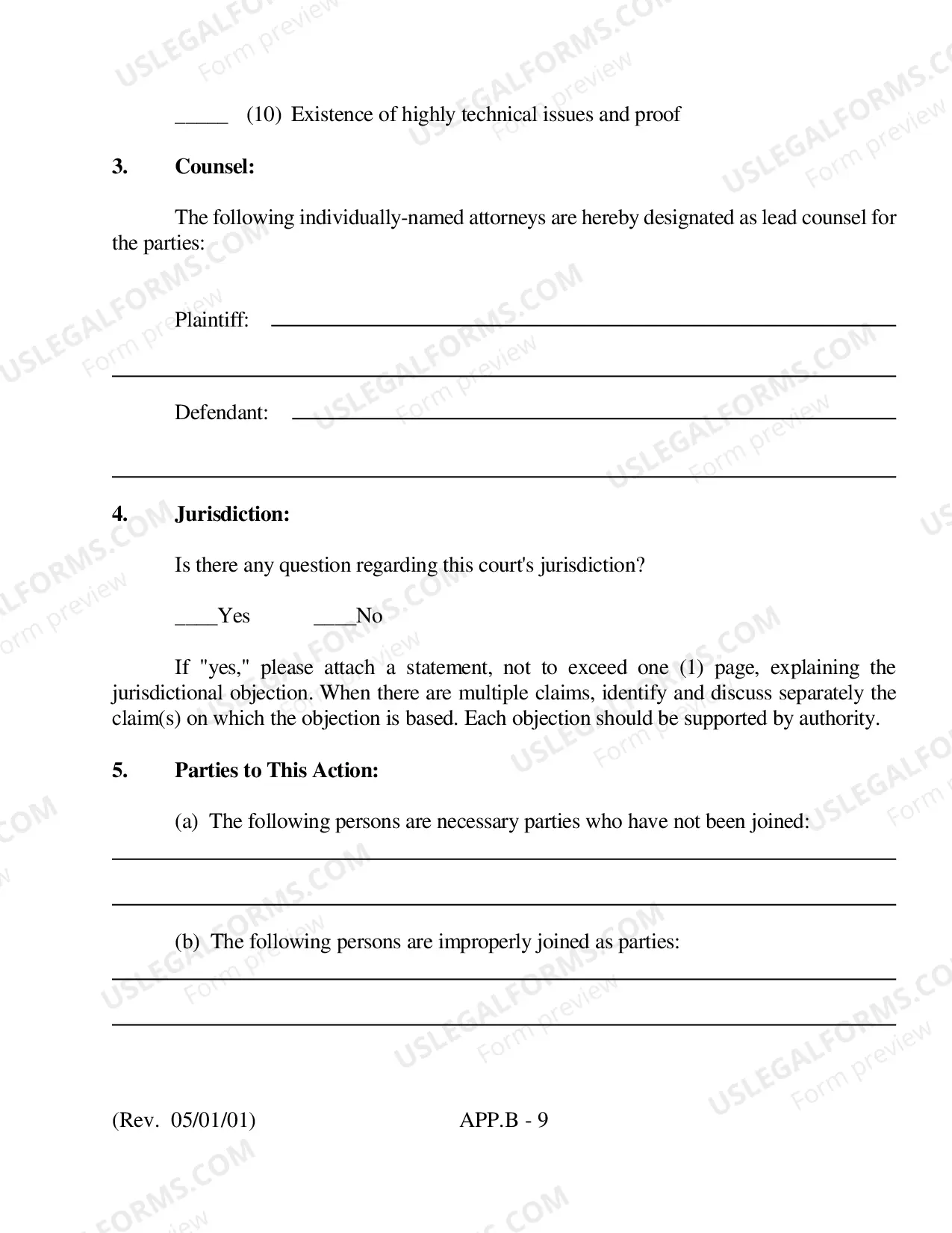 Preview Documents Required to be Filed in Civil Cases Pending in the United States District Court, Northern District of Georgia